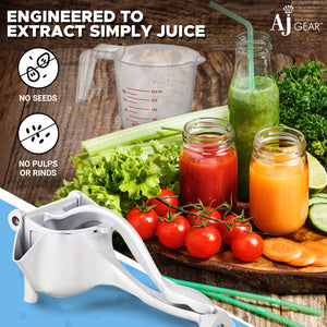 Manual Fruit Juicer with Measuring Cup